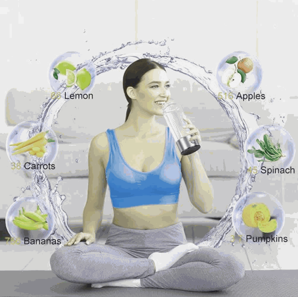 Hydrogen Infuser Water Bottle
