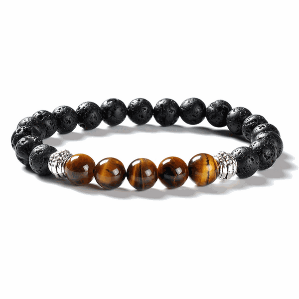 Lucky Stone Bead Bracelet