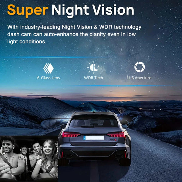 Smart Dual Lens Dash Cam