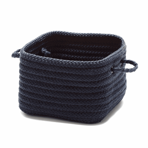 Navy Storage Basket Organizer
