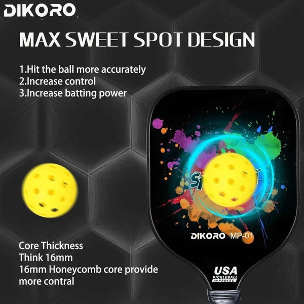 SwiftGrip Pickleball Paddle Set