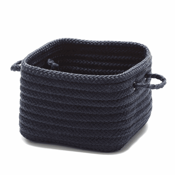 Navy Storage Basket Organizer