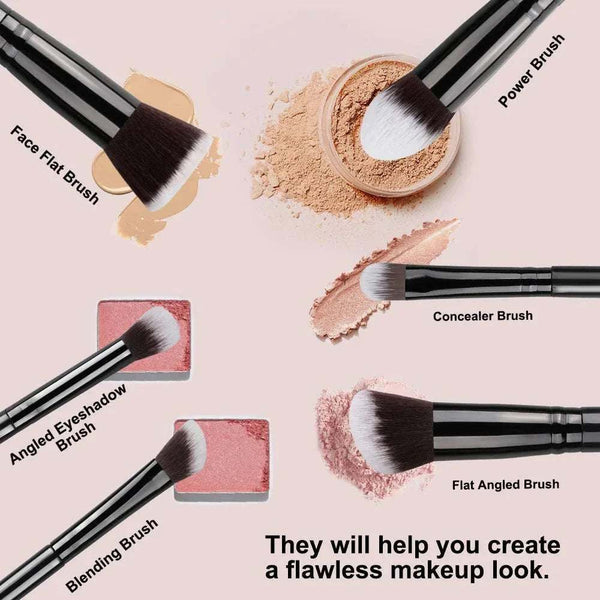 Fluffy Makeup Brush Set
