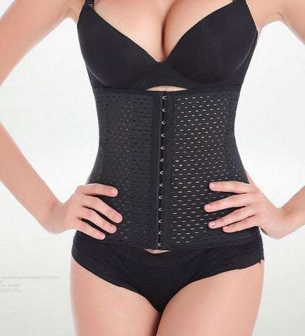 Sexy Women's Steel Boned Corset Waist Trainer Shaper