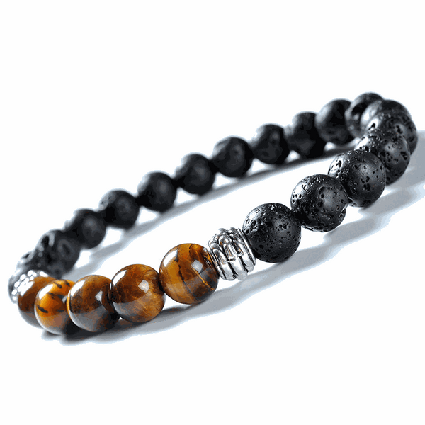 Lucky Stone Bead Bracelet