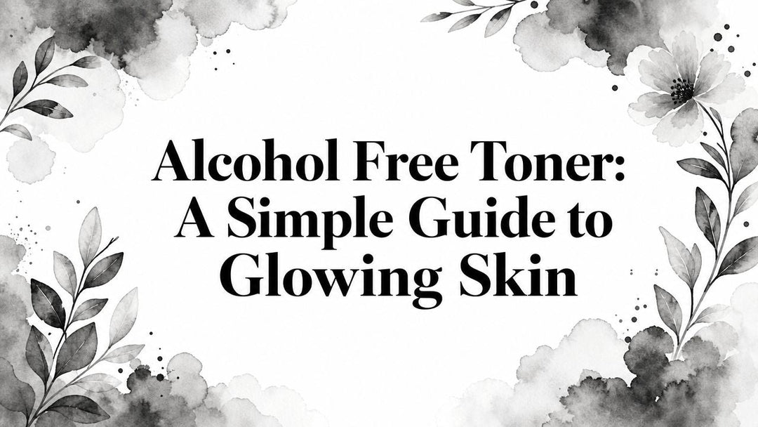 Alcohol Free Toner: A Simple Guide to Glowing Skin