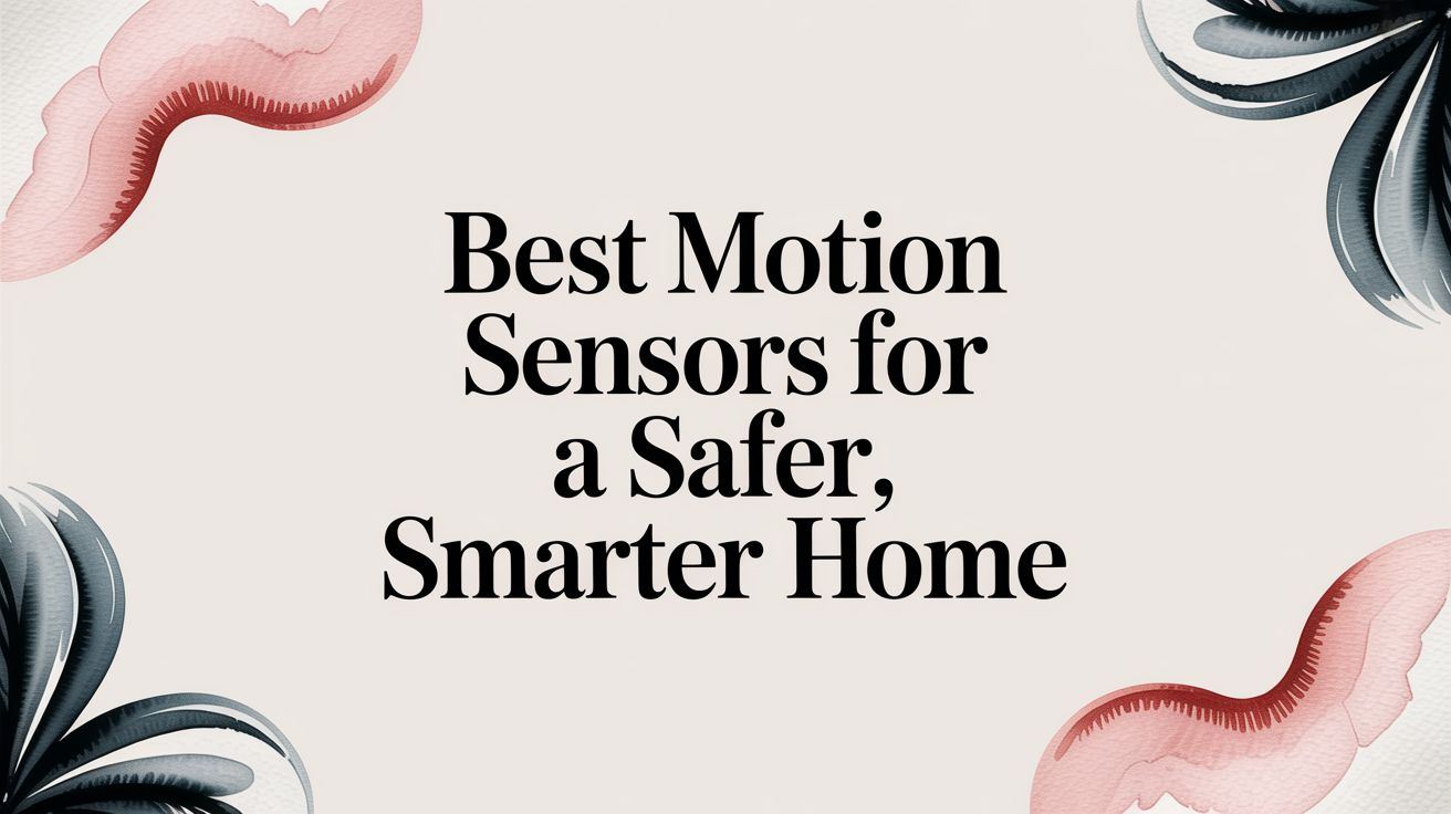 Best Motion Sensors for a Safer, Smarter Home