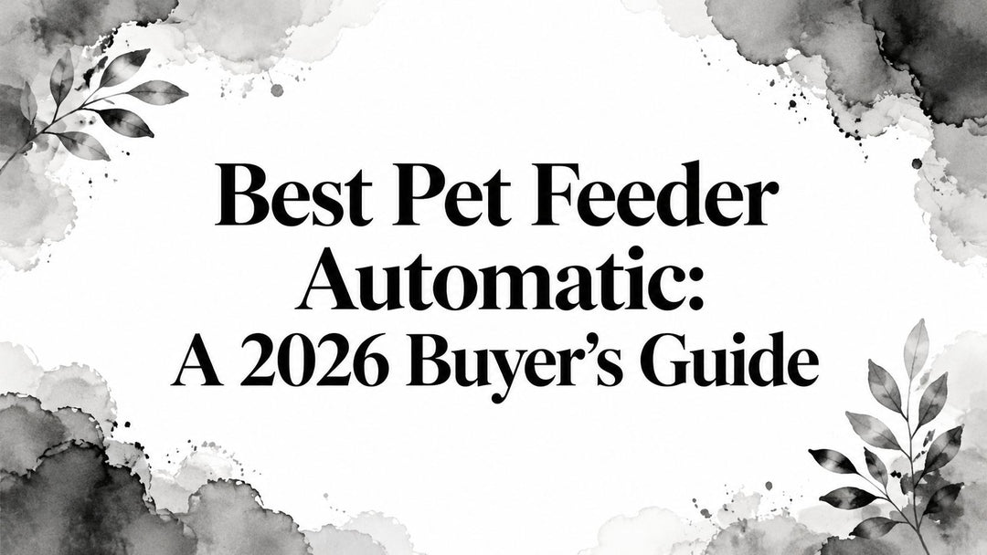 Best Pet Feeder Automatic: A 2026 Buyer's Guide