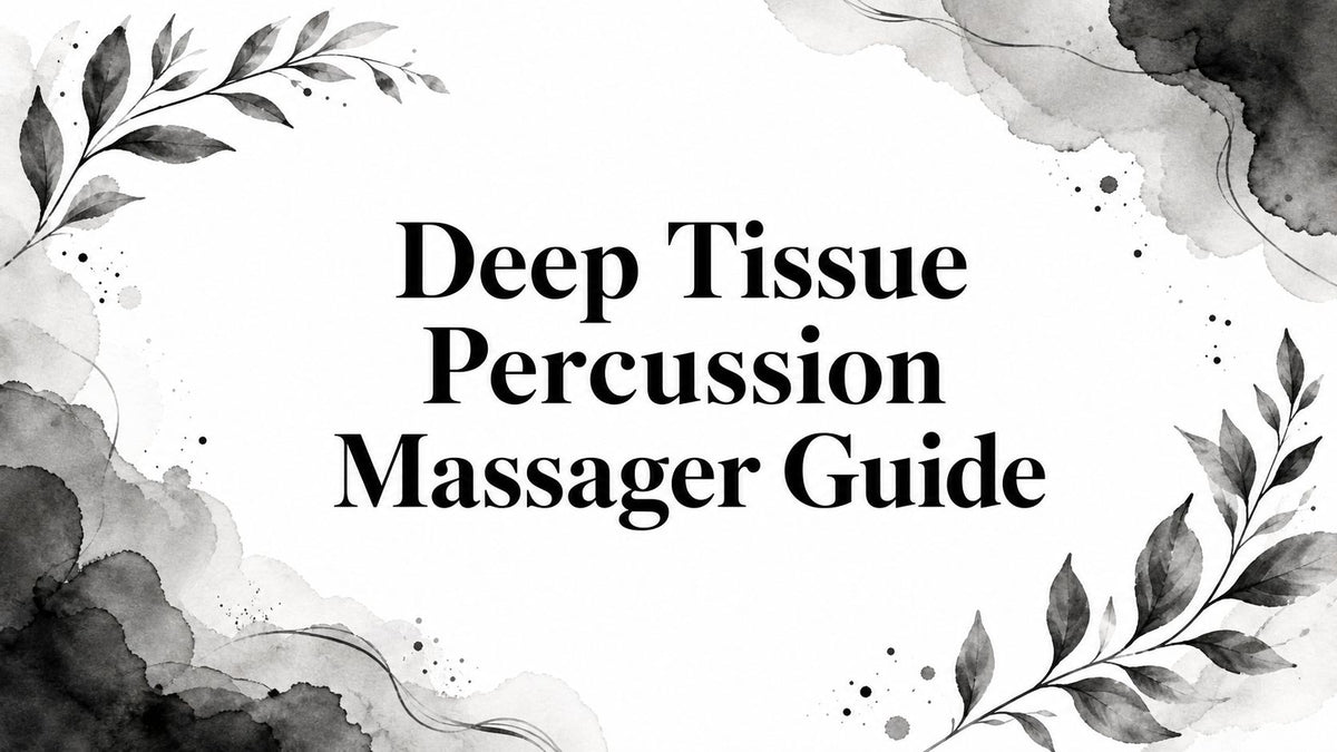 Deep Tissue Percussion Massager Guide