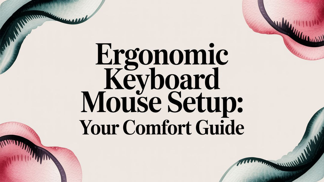 Ergonomic Keyboard Mouse Setup: Your Comfort Guide