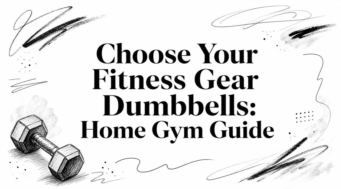 Choose Your Fitness Gear Dumbbells: Home Gym Guide