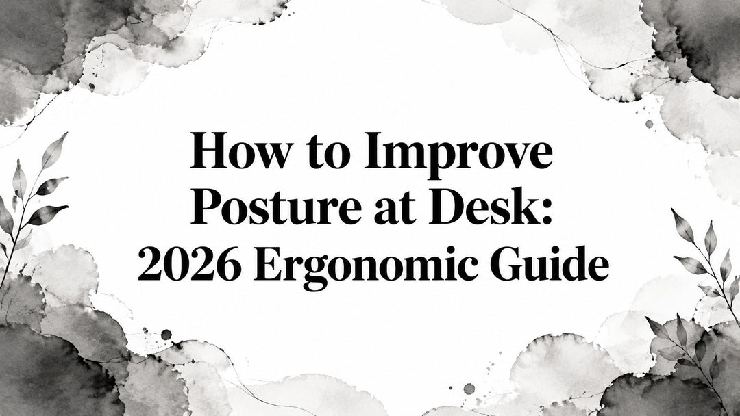 How to Improve Posture at Desk: 2026 Ergonomic Guide