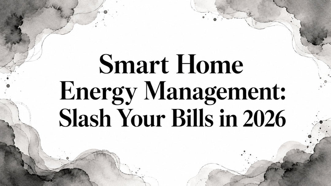 Smart Home Energy Management: Slash Your Bills in 2026