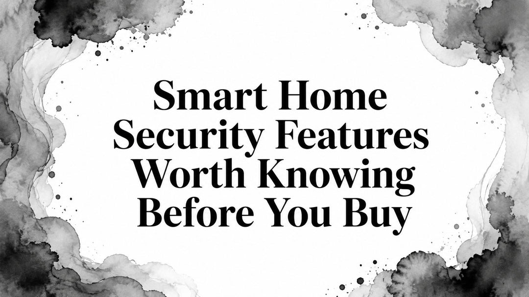 Smart Home Security Features Worth Knowing Before You Buy