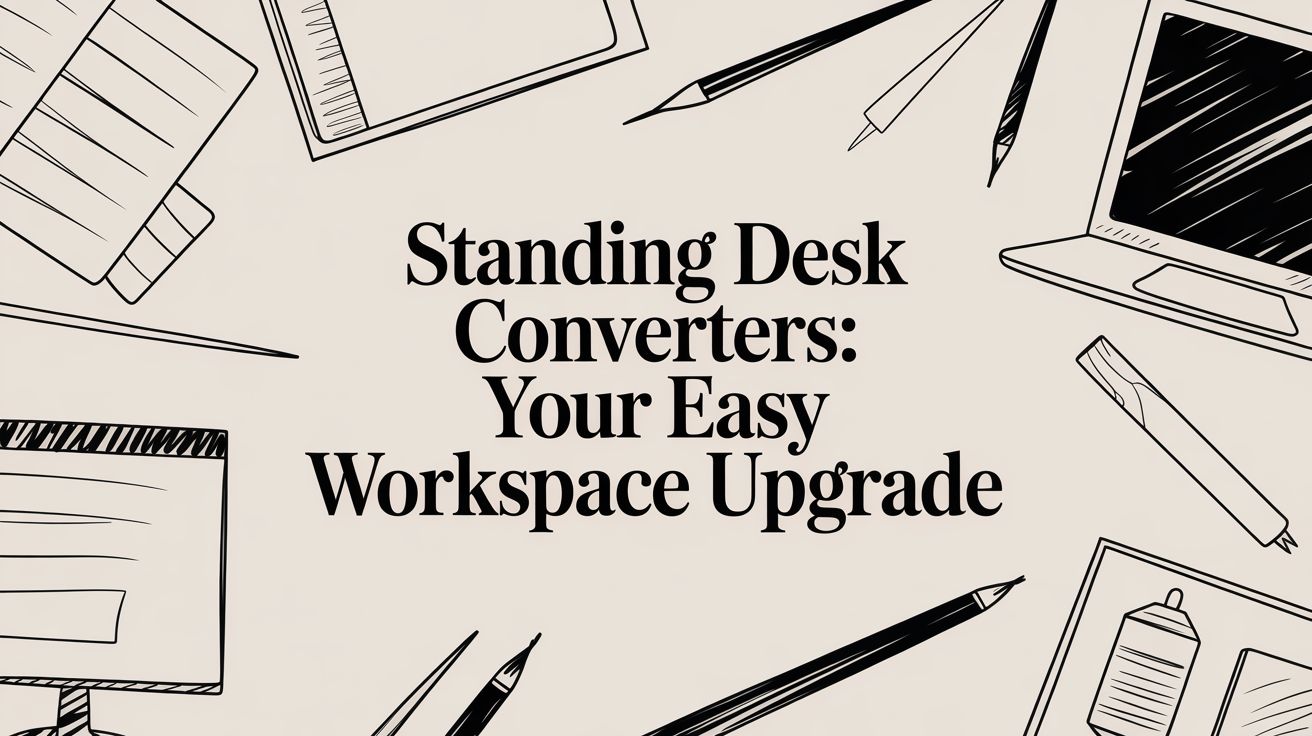 Standing Desk Converters: Your Easy Workspace Upgrade