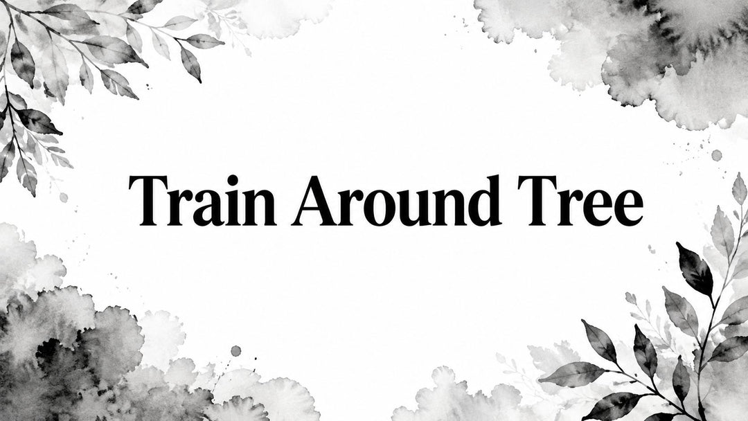 Train Around Tree