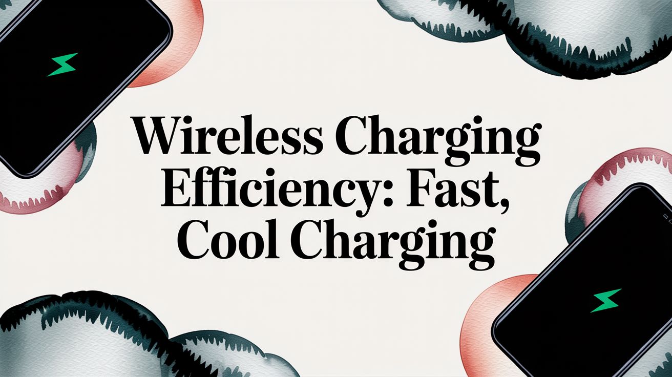 Wireless Charging Efficiency: Fast, Cool Charging