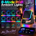 VibeDock adjustable speaker phone stand for portrait or landscape hands-free viewing