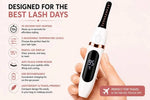 Rechargeable Heated Eyelash Curler with 3 Heat Settings