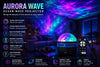 Aurora Wave™ Ocean Wave Projector Lamp
