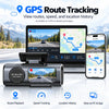4K UHD Smart Dash Cam with Wi-Fi, GPS Support, Night Vision & Optional Rear Camera