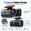 4K UHD Smart Dash Cam with Wi-Fi, GPS Support, Night Vision & Optional Rear Camera