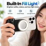 Bluetooth selfie grip for smartphone photos videos and content creation
