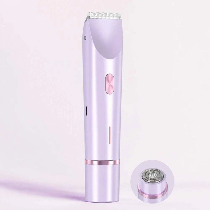 2-in-1 Women’s Electric Razor | Trimmer & Foil Shaver
