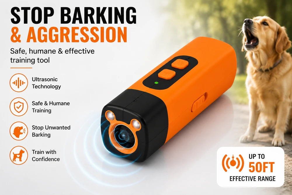 PetGuard™ Rechargeable Ultrasonic Dog Training Device
