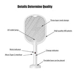 3000V mosquito swatter, electric mosquito swatter, Type-C charging