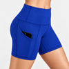 Women’s High-Waisted Biker Shorts with Pockets | Stretch Workout Shorts