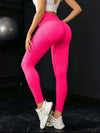 Women’s 3D Textured High-Waisted Scrunch Leggings – Tummy Support Workout & Yoga Pants
