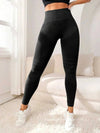Women’s 3D Textured High-Waisted Scrunch Leggings – Tummy Support Workout & Yoga Pants