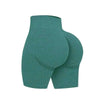 Back contour detail of women’s seamless sculpt workout shorts