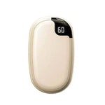 2-in-1 Magnetic Rechargeable Hand Warmers with Digital Display