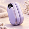 2-in-1 Magnetic Rechargeable Hand Warmers with Digital Display
