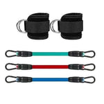 Ankle Resistance Bands Set with Padded Straps | Glute & Leg Workout