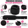 Ankle Resistance Bands Set with Padded Straps | Glute & Leg Workout