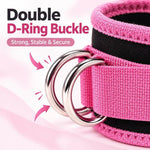 Ankle Resistance Bands Set with Padded Straps | Glute & Leg Workout