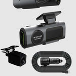 4K Front + 1080p Rear Dash Cam with Wi-Fi | GPS Option