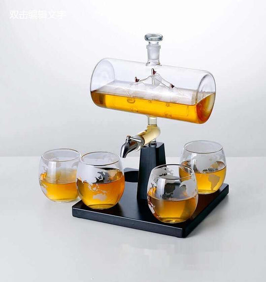 Whiskey Wine Set