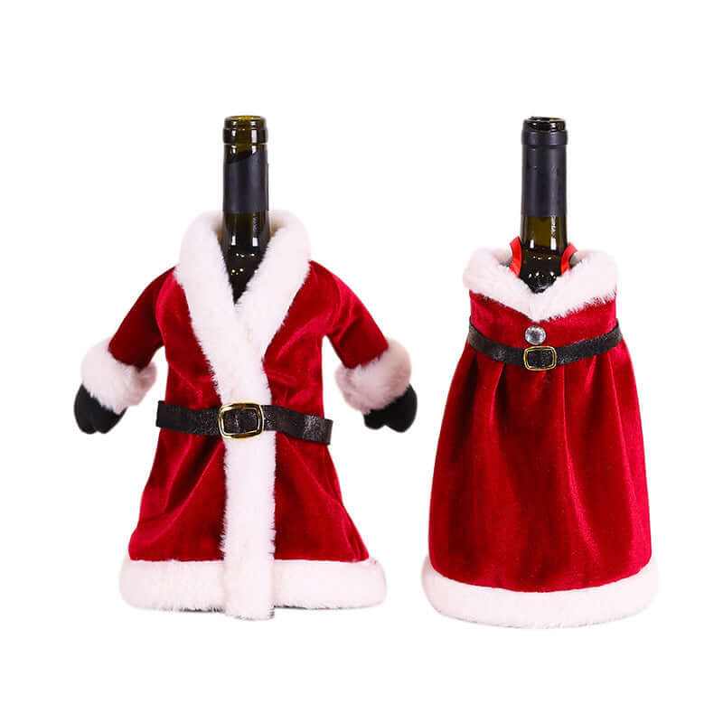 christmas bottle covers