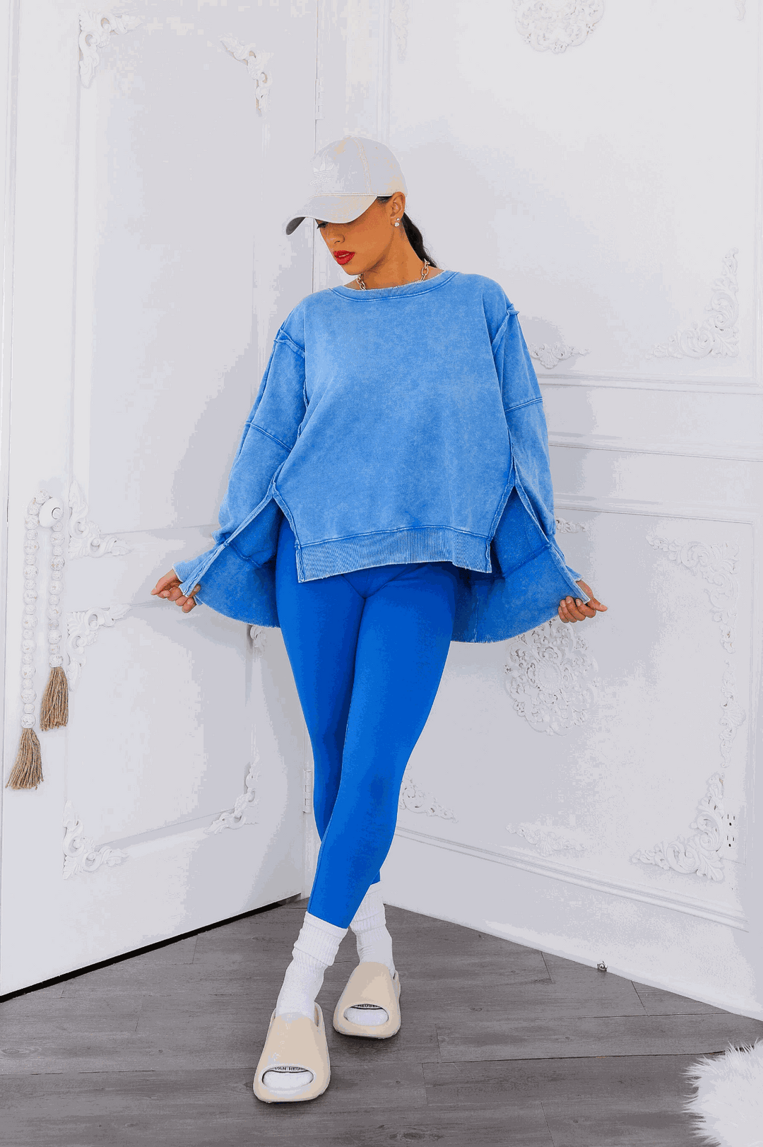 Oversized Mineral Wash Pullover