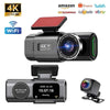 4K Front + 1080p Rear Dash Cam with Wi-Fi | GPS Option