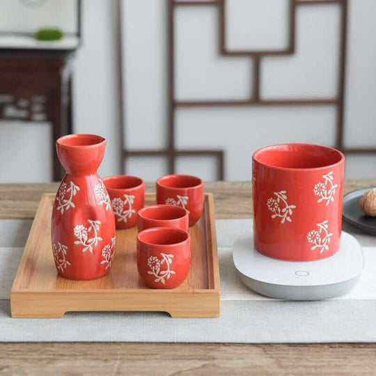 Household Ceramic Wine Pot Set