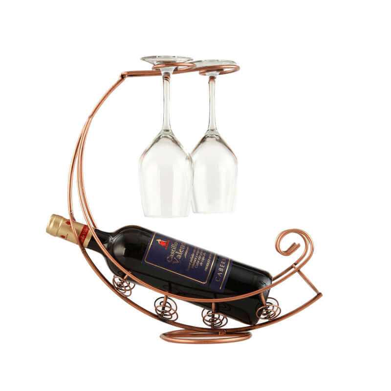 European wine rack and wine rack