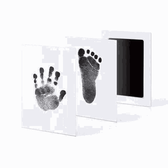 DIY Kit For Souvenir Feet/Handprints On White Background Multivariant Souvenir Hands