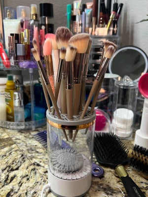 makeup brush cleaner