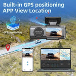 4K Front + 1080p Rear Dash Cam with Wi-Fi | GPS Option