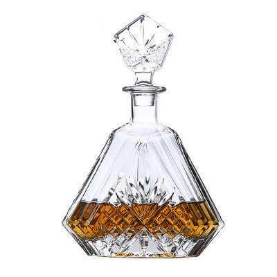 crystal wine decanter